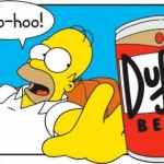Duff beer - Homer Simpson